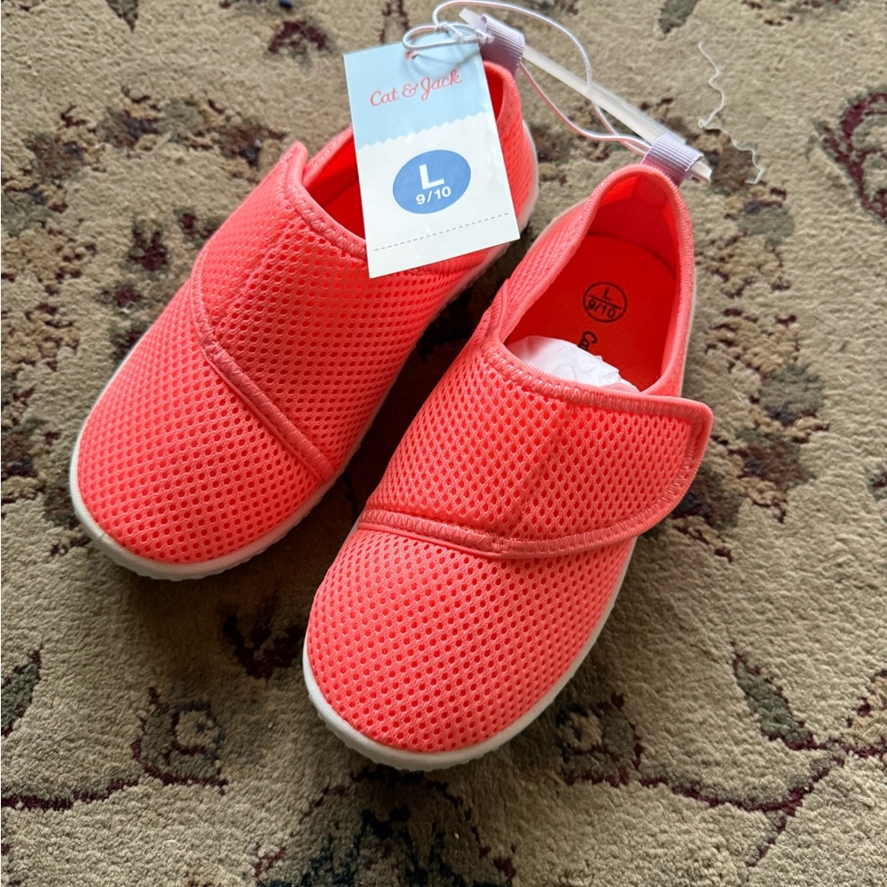 Cat & Jack teddy pink toddler water shoe